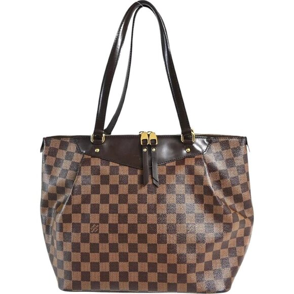 371547BD (X6) Louis Vuitton Tote Bag Westminster GM Brown Damier - Picture 1 of 9